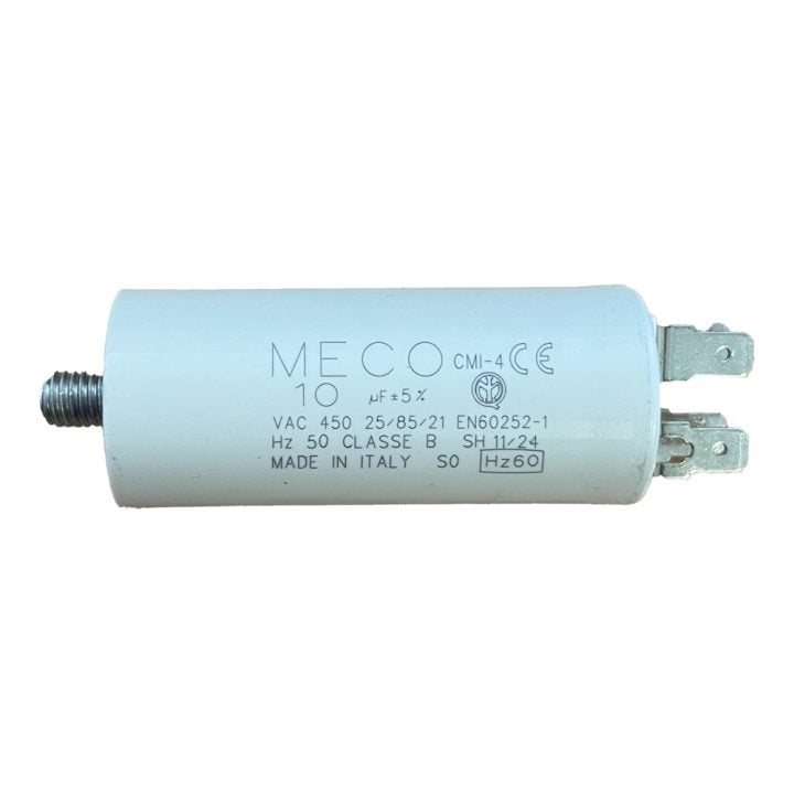 Condensateur MECO 10 µF (Réf : CMI4 1004) - À cosses